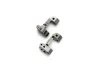 Traxxas Titanium-Anodized 6061-T6 Aluminium Caster Blocks 30-degree (left right)