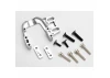 Traxxas Engine mount/ engine mount spacers (2)/ 3x15 CS with washers (4)/ 4x18 BCS (2)/ flathead engine mount screws 3x10 (2)