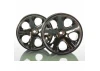 Traxxas All-Star 2.8 Wheels (black chrome) (nitro rear/ electric front) (2) ** CLEARANCE **