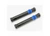 Traxxas Half shaft set long (plastic parts only) (internal splined half shaft/ external splined half shaft/ rubber boot) (assembled with glued boot) (2 assemblies)