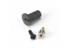 Traxxas Motor mount hinge post/ 4x12mm BCS (1)/ 4x10mm CS with split and flat washer (1) ** CLEARANCE **