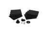 Traxxas Hatch post/hull water outlet/foam pads (10)/ washer (1)/ 4x8mm BCS stainless steel/ 3x4mm BCS stainless steel