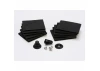 Traxxas Hatch post/hull water outlet/foam pads (10)/ washer (1)/ 4x8mm BCS stainless steel/ 3x4mm BCS stainless steel