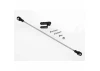 Traxxas Rudder pushrod assembled/ servo horn/ 3x18mm BCS (stainless) (1)/ 3x15mm CS (stainless) (1)/ 3x6mm CS (stainless) (1)/ NL 3.0 (1)