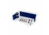 Traxxas Rudder mount/ rudder pivot/ 4x14mm BCS (stainless) (4)/ NL 4.0 (2)