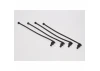 Traxxas Body Clip Rubber Retainers - Black (4)
