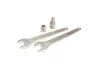 Traxxas Motor coupler collet style/ GS 4x3 SS (with threadlock) (1)/ wrench 10mm (2)
