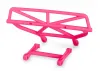 Traxxas Bumper rear/ bumper mount rear (pink)