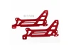 Traxxas Main frame side plate outer (2) (red-anodized) (Aluminium)/ screws (6)