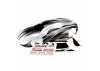 Traxxas Body XO-1 ProGraphix (graphics are printed requires paint final color application) / wing / wing uprights (2) / washers (2) / decals