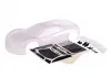 Traxxas Body, XO-1 (clear, requires painting) / wing/ wing washers (left + right)/ wing mounts (2)/ washers (2)/ 4x10mm BCS (4)/ 4x12mm BCS (4)/ decals