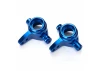 Traxxas Steering blocks 6061-T6 Aluminium left right (blue-anodized)