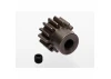 Traxxas Hardened Pinion Gear - 14T - 1 Mod Pitch - 5mm Bore (Compatible With Steel Spurs)