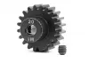 Traxxas Gear, 20-T pinion (machined, hardened steel) (1.0 metric pitch) (fits 5mm shaft)/ set screw