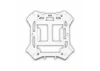 Main frame - lower (white) / 1.6x5mm BCS (self-tapping) (4)