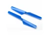 Traxxas Rotor blade set blue (2)/ 1.6x5mm BCS (2)
