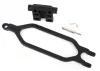 Traxxas Hold down battery/ hold down retainer/ battery post/ angled body clip (allows for installation of taller multi-cell batteries)