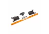 Traxxas Chassis Brace Kit, Orange (fits Rustler 4X4 and Slash 4X4 equipped with Low-CG chassis)
