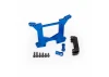 Traxxas Shock tower rear 7075-T6 Aluminium (blue-anodized) (1)/ body mount bracket (1)