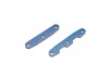 Traxxas Bulkhead tie bars front rear Aluminium (blue-anodized)