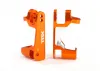 Traxxas Caster blocks (c-hubs), 6061-T6 aluminium (orange-anodized), left + right