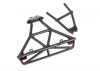 Traxxas Bumper, rear / bumper mount (fits 4WD Slash) (for LED light kit installation)