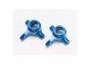 Traxxas 6061-T6 Aluminium Steering blocks (blue-anodized)