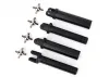 Traxxas Half shafts heavy duty (external splined (2)/ internal splined (2)/ metal u-joints (4)