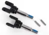 Traxxas Stub axles front heavy duty (2)/ yokes (2)/ pins (4)