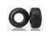 Traxxas Tires Kumho (dual profile 4.3x1.7- 2.2/3.0) (2)/ foam inserts (2)