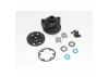 Traxxas Housing center differential/ x-ring gaskets (2)/ ring gear gasket/ bushings (2)/ 5x10x0.5 TW (2)/ CCS 2.5x8 (4)