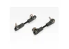 Traxxas Linkage front sway bar (2) (assembled with rod ends hollow balls and ball studs)