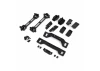 Traxxas Body conversion kit, Slash 4X4 (includes front + rear body mounts, latches, hardware) (for clipless mounting)