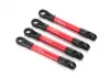 Traxxas Aluminium push rods red-anodized