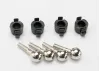 Traxxas Pivot balls (4)/ pivot ball caps (4)
