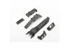 Traxxas Skidplate set front (1)/ rear (1)/ transmission (1)/ steering servo guards (2) / steering servo cover plate (1)