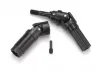Traxxas Driveshaft assembly (1) left or right (fully assembled ready to install)/ 3x10mm screw pin (1)