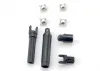 Traxxas Half shafts center front (1) center rear (1) (internal splined half shafts (2)/external splined half shaft) (2)/ metal u-joints (4)