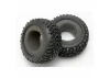 Traxxas Tires off-road racing SCT dual profile (1 each right left)/ foam inserts (2)