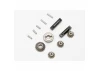 Traxxas Gear set differential (output gears (2)/ spider gears (3)/ differential output shafts (2)/ 1.5x6mm pin (3)/ 1.5x8mm pin (2)