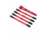 Traxxas Aluminium Toe Links red-anodized