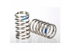 Traxxas Spring Shock (nickel finish) (GTR) (2.925 rate blue) (1 pair)