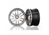 Traxxas Wheels Rally (satin chrome) (2)