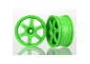 Traxxas 1:16 Rally Wheels - Volk Racing TE37 (Ken Block Green) (2)