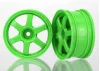 Traxxas 1:16 Rally Wheels - Volk Racing TE37 (Ken Block Green) (2)