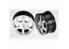 Traxxas Officially Licensed Volk Racing TE37 Wheels (satin chrome/chrome)