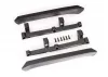 Traxxas Side trim (left + right)/ trim retainers (left + right) (fits 7412 series bodies)