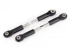 Traxxas Turnbuckles, toe link, 47mm (77mm center to center) (assembled with rod ends and hollow balls) (1 left, 1 right)