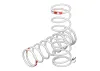 Traxxas Spring Shock white (GTR xx-long) (0.711 rate orange) (1 pair)
