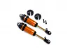 Traxxas Shocks, GTR xx-long orange-anodised, PTFE-coated bodies with TiN shafts (fully assembled, without springs) (2)